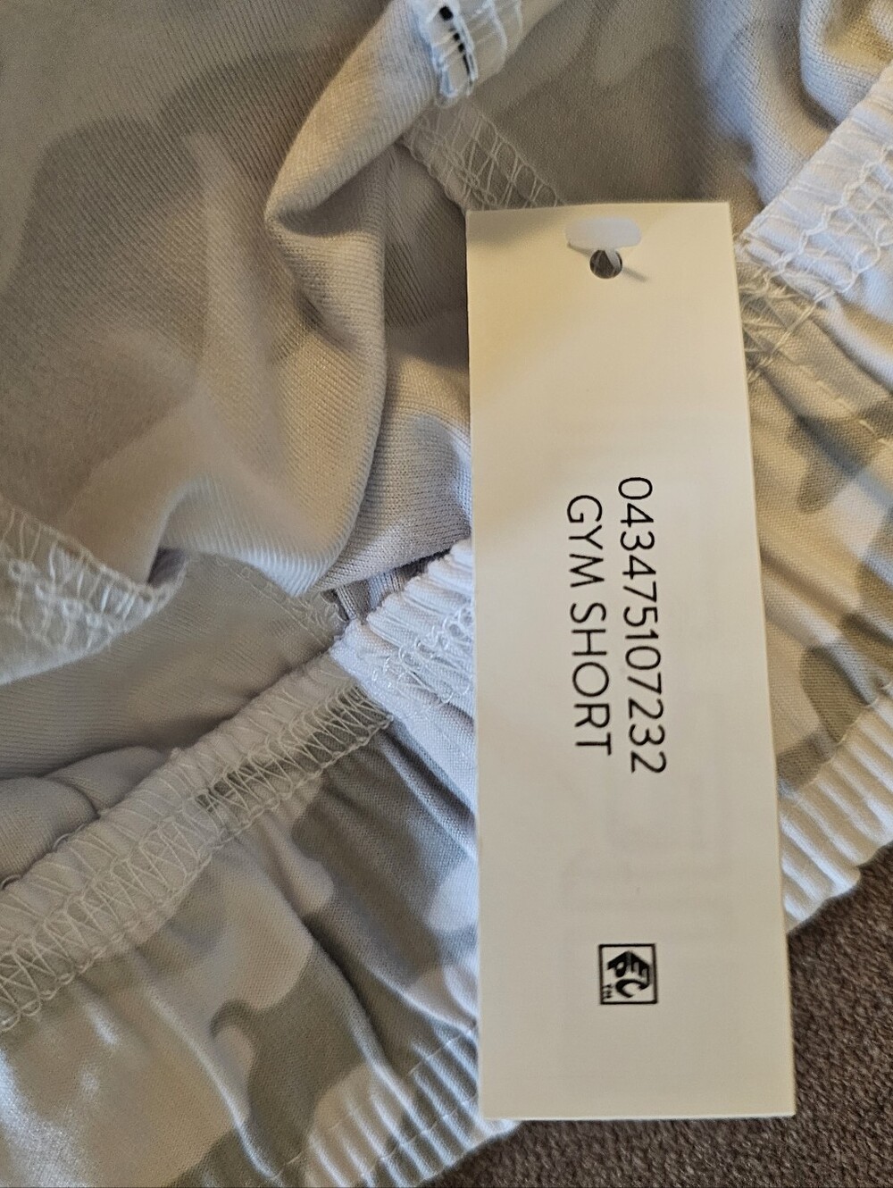 Athletic Works Gray Camoflage Athletic Shorts Size L NWT - Picture 8 of 12